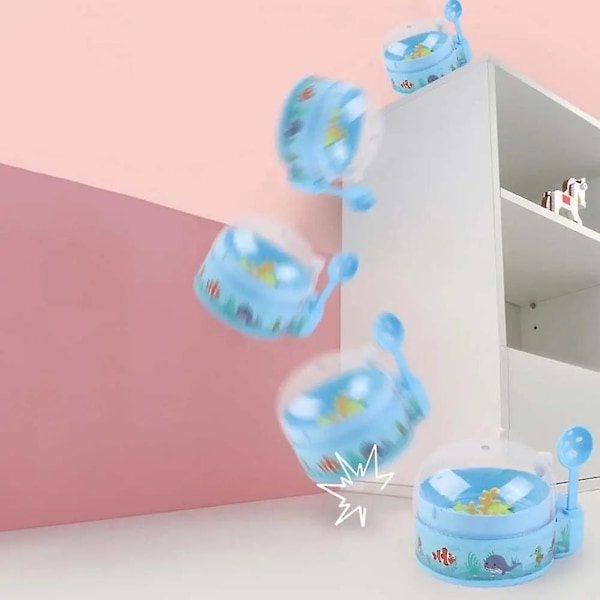 Relief Micro Fiskefigurer Fangst Toddler Aktivitet Mini Klov Maskine Kapsel Fangst Legetøj Børn Kapsel Legetøj Fang Fiske Spil A1 A3