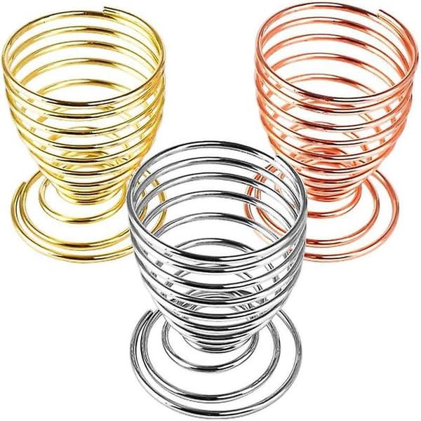 3 st Sminksvamphållare (Guld+Silver+Roséguld), Skönhetssvamp B