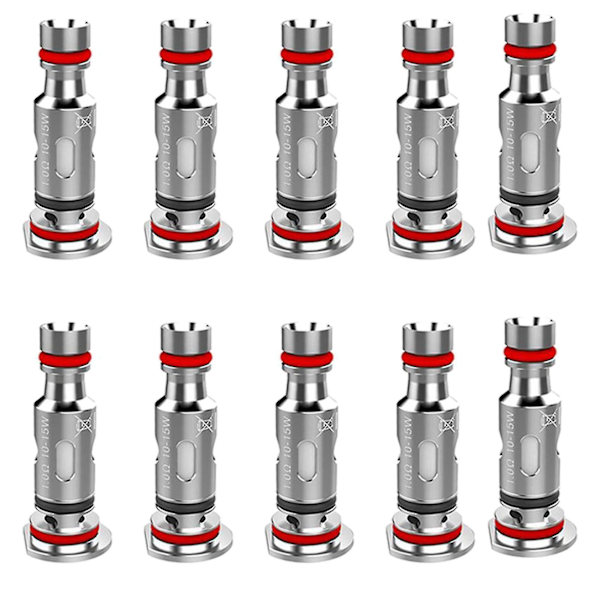10 st ersättnings-coil-kit för Caliburn Ca G Pod / Prime Vaper 1,0 ohm Mesh Coil Tank #yogu