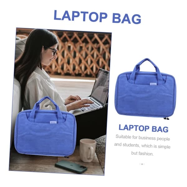 Laptop taske med opbevaring