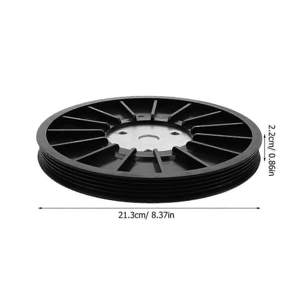 Remdrift för motionscykel, ABS svart hållbar, 2 cm innerdiameter, 4,6 cm stigning, enkel installation