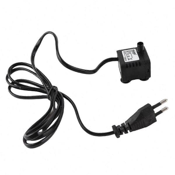 Akvarium Fontänpump Mini Dränkbar Vattenpump med Justerbart Flöde Tyst IPX8 Sugkopp