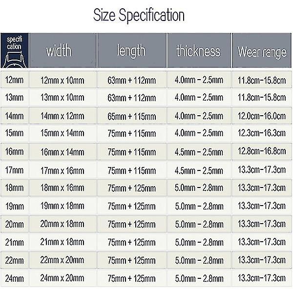 Urremme i ægte læder 12 mm-24 mm - Sommerfuglespænde - Toplags kohud - Urrem 12mm