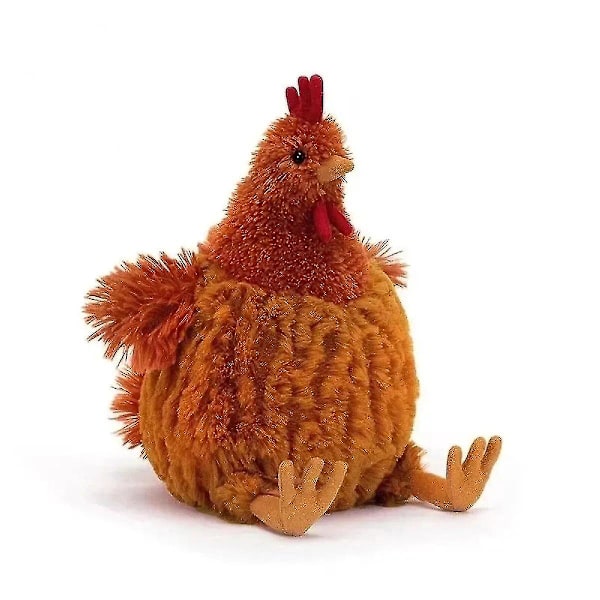 23cm Jellycat Plys Legetøj Sød Blød Plys Animation Kylling Hjem Stue Dekoration Dukker Til Børn Fødselsdag Julegave