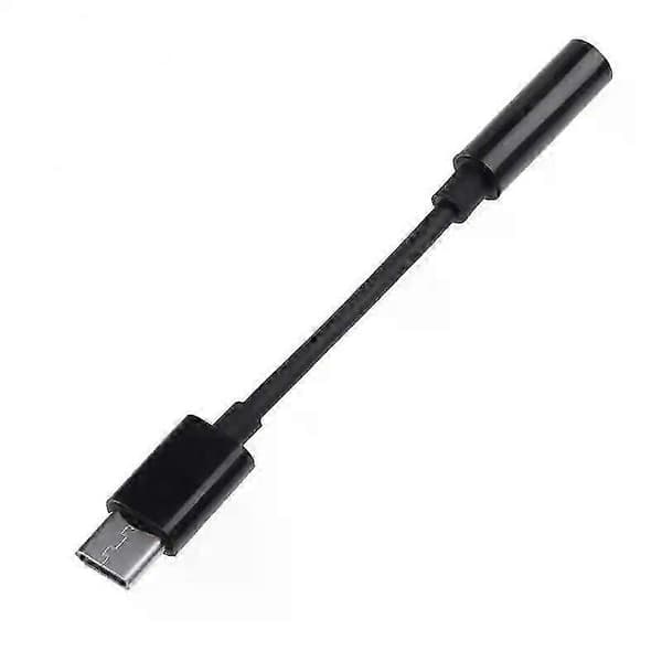 2026 USB Typ C till 3,5 mm Aux-adapter Typ-c 3 5 Jack-ljud stöder inte för Samsung Galaxy S21 White
