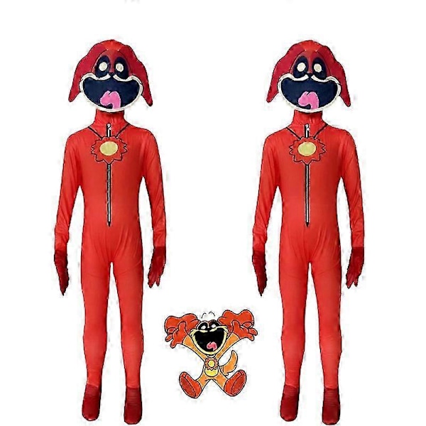 Playtime 3 Hymyilevät Otukset Cosplay Haalarit DogDay Catnap Halloween-asu Aikuisille 150