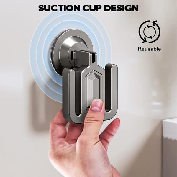 Wall Mounted Slipper Rack, 2 Pcs Slipper Holder, Multifunctional Storage Holder for Slippers, Space Saving Wall Shoe Rack, Self Adhesive Waterproof