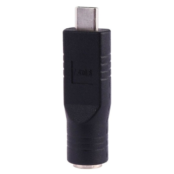Laturi 7,4 x 0,6 mm uros liitinsovitin naaras USB-c / Type-c