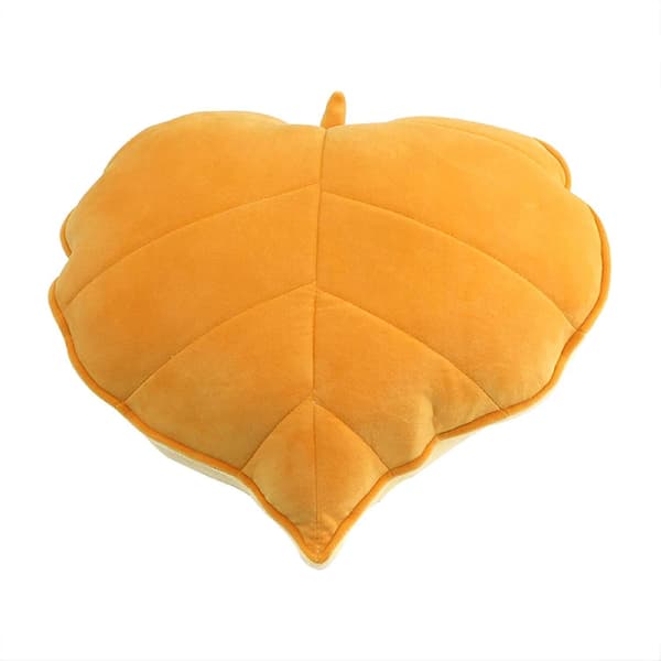 3D Blade Husstand Sofa Pude Dekoration Pale Gold