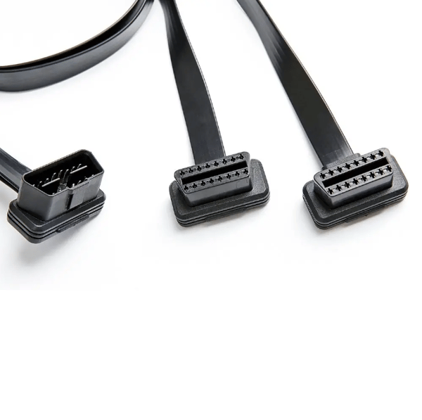 OBD II OBD2 Splitter 16-stifts Förlängningskabel Adapter