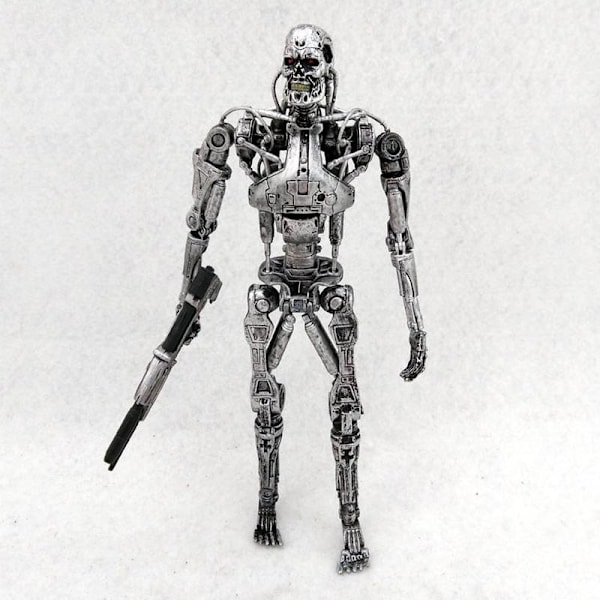 NECA Terminator T800 Frame Future Warrior T1000 Mech Figur Modell Boxad