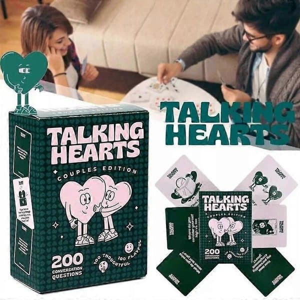 Talking Hearts Samtalestarterkort Parutgave Kortspill Datokveld