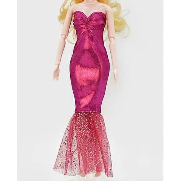 13 stk. 30 cm dukketilbehør, prinsessekjole