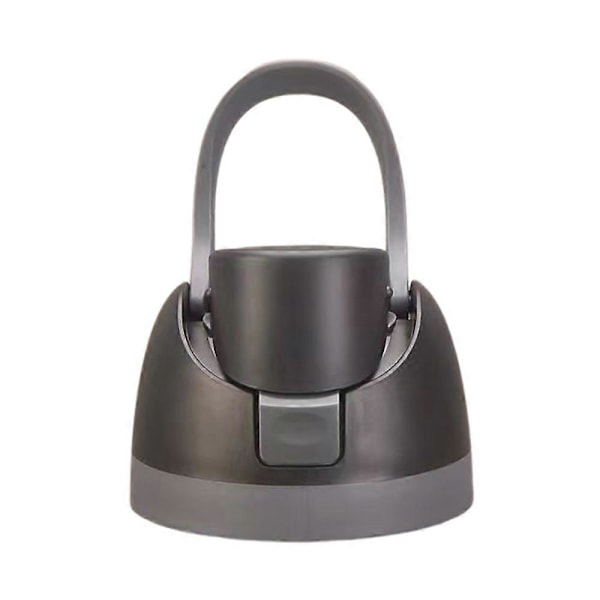 Ersättningslock kompatibel med Owala Freesip, One-Touch vattenflaska topplock för Owala Cup, BPA-fri, läcksäker Black