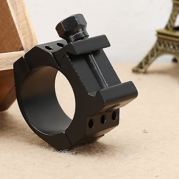 Scope Mount Ring Låg Profil Tungt Arbets Rifle Scope Mount Rings Med 6 Bultar För Weaver Picatinny Rail 230mm