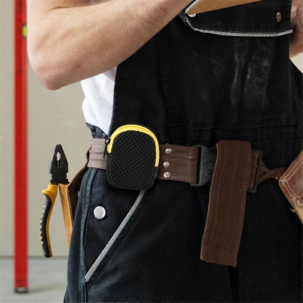 Bærbar oppbevaringsveske for bærbar Bluetooth-høyttaler for Pro-høyttalerbeskyttende oppbevaringsveske Black  Yellow