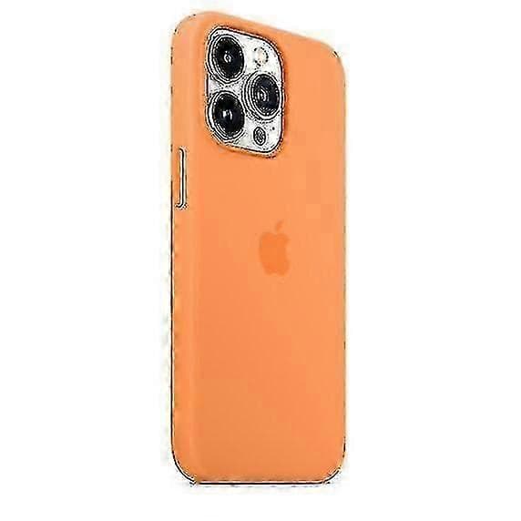 Silikonfodral med MagSafe för iPhone 13 Pro Marigold