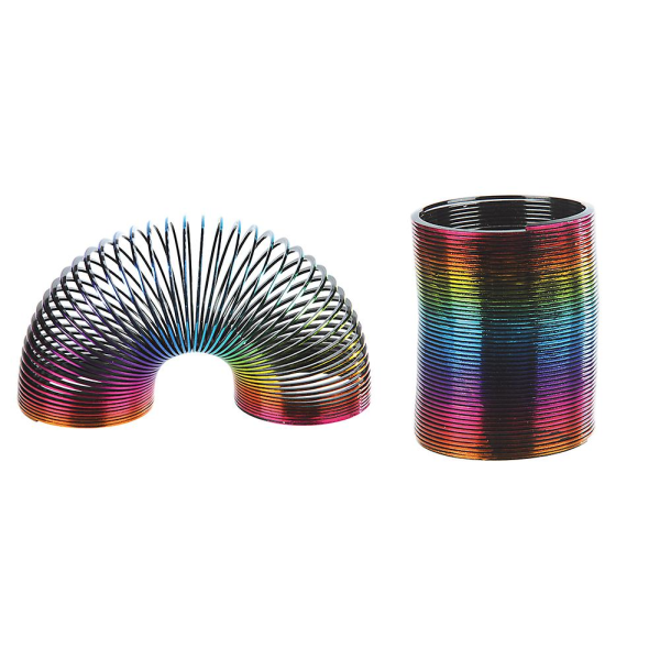 Keskikokoinen Rainbow Slinky Toy | Cracker Filler | Mini lahja