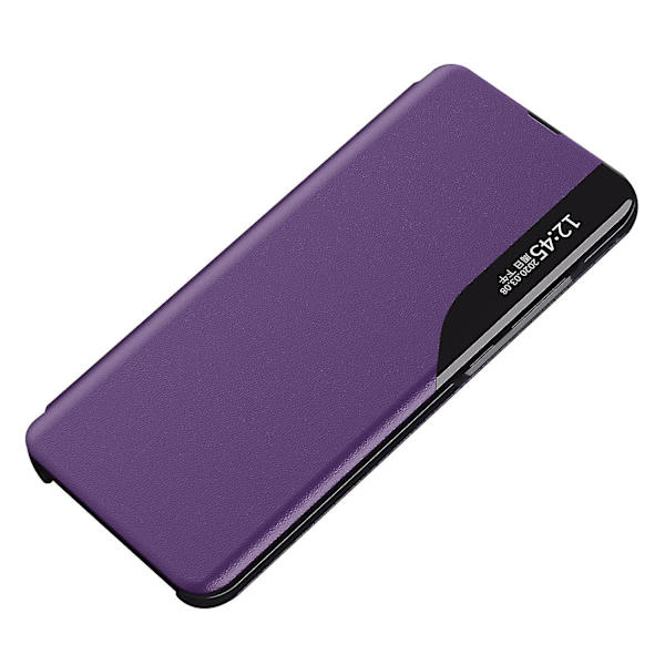 Magnetiskt autostängande phone case för Samsung Galaxy A54 5g - Klart fönster - anti-scratch Flip Cover med stativ Sapphire