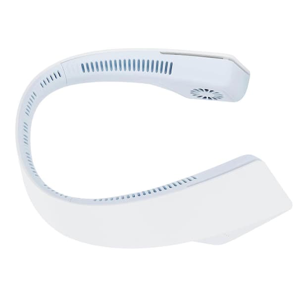 Justerbar Vindkraft Halsventilator (Blå)