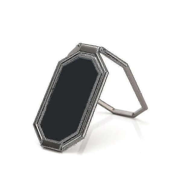 Magisk Ring Folding Og Festing Sink Legering Metall Mobiltelefon Ring Spenne (sølv)
