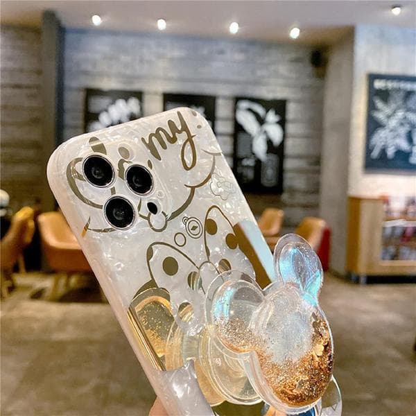 6,7 tuuman iPhone 15 Pro Max sarjakuvakotelo näytönsuojalla