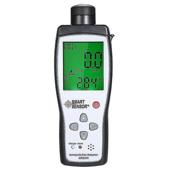 Smart sensor Ammoniakdetektor Ammoniakgasmätare Digital Bärbar Automotive Ammoniakgastestare Monitor Nh3-detektor