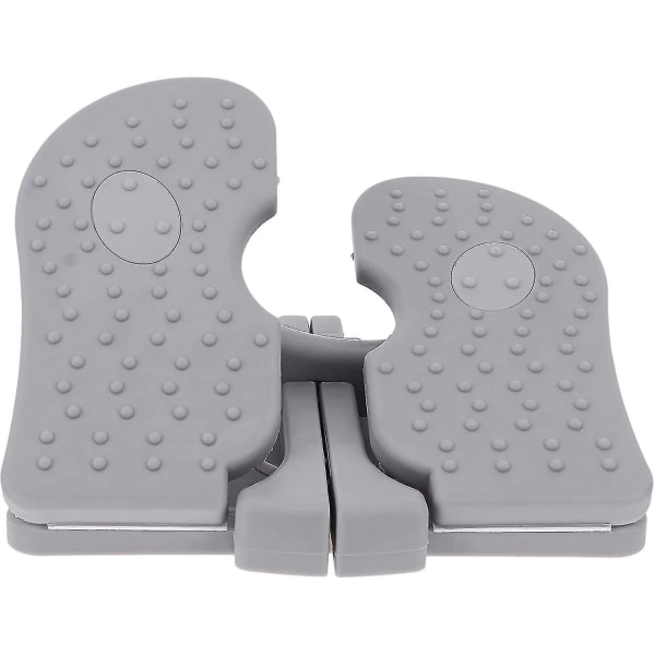 Pedaltrener Sittende stepper sammenleggbar pedal Fysioterapi Relief Åreknuter (1 stk-grå)
