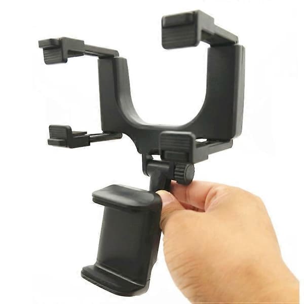 Yleismallinen auton taustapeilin kiinnike Black