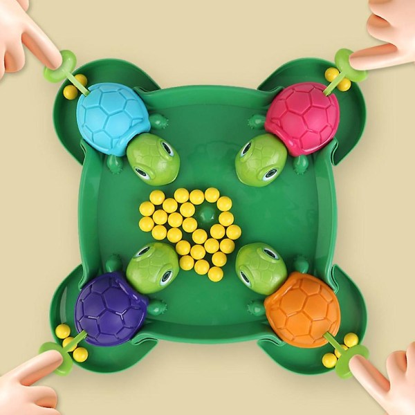 Hungry Turtle Eating Beans Barn Desktop Strategispel Toy Family Toy