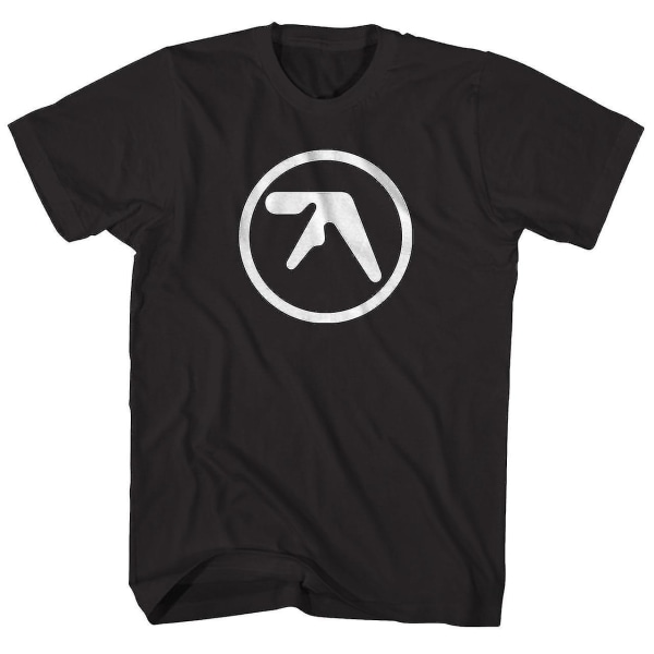 Aphex Twin T-skjorte Offisiell logo Aphex Twin-skjorte Black XXXL