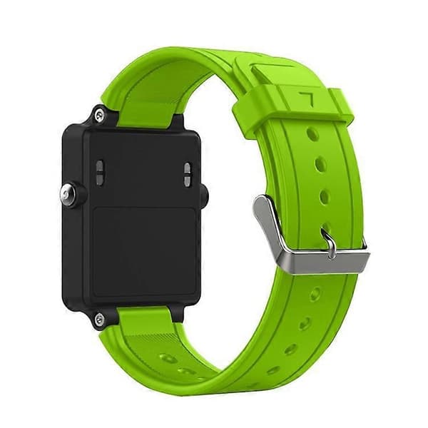 Erstatningsrem i silikon til smartklokke for Garmin Vivoactive Acetate - Grønn Multicolor Green