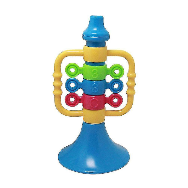 Mini Trompet Leker Plast Lyd Musikk Instrumenter Pedagogiske Leker For Barn