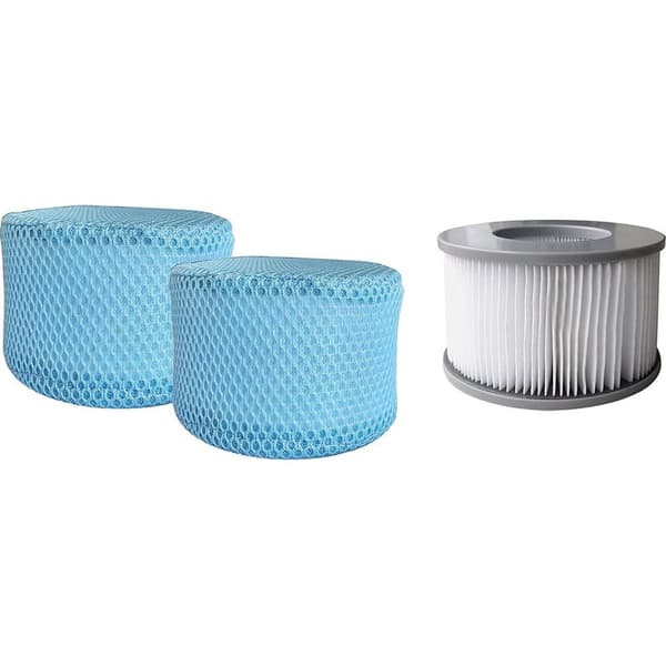 Filterpatron 90 veck och nätöverdrag - 2-pack - B0303548/B0303605/B0303604 White
