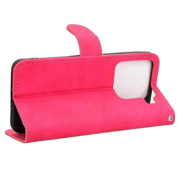 Läderfodral för Xiaomi 15 Pro, Skinnkänsla, Anti-fall, Plånboksfodral Rose