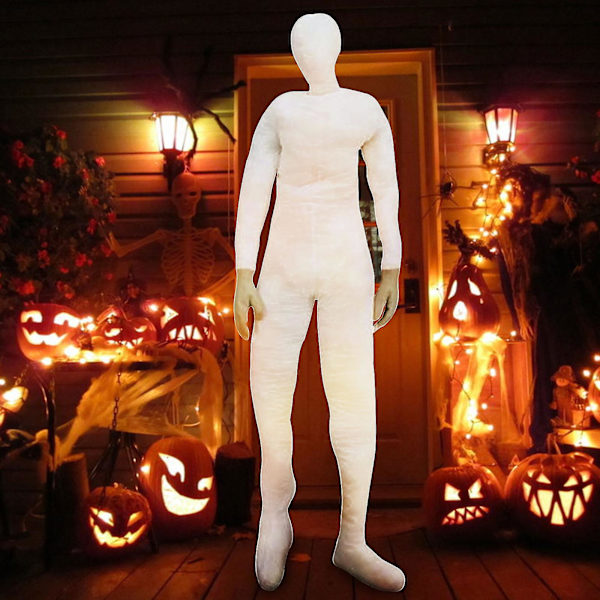 Livsstorlek Mjuk fylld böjbar skyltdocka, gör-det-själv Halloween-dekorationer Cosplay-xinhan