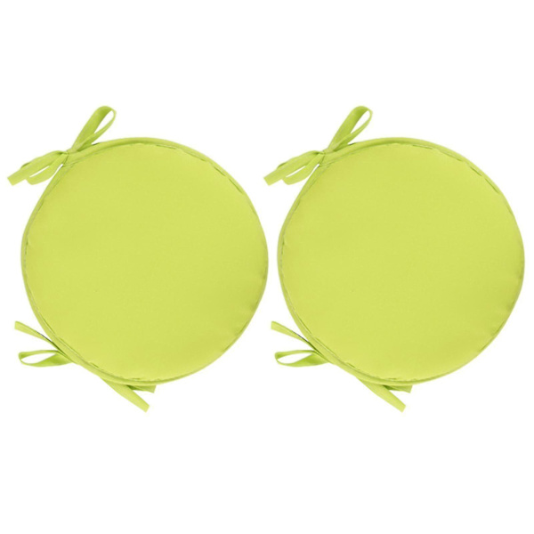 Kuddar Uteplats Hem Inomhus/utomhus Stolsdynor Ro Sits Förtjockad Matsalsstol Kudde Ro Pall 220V Orange EU 4PCS