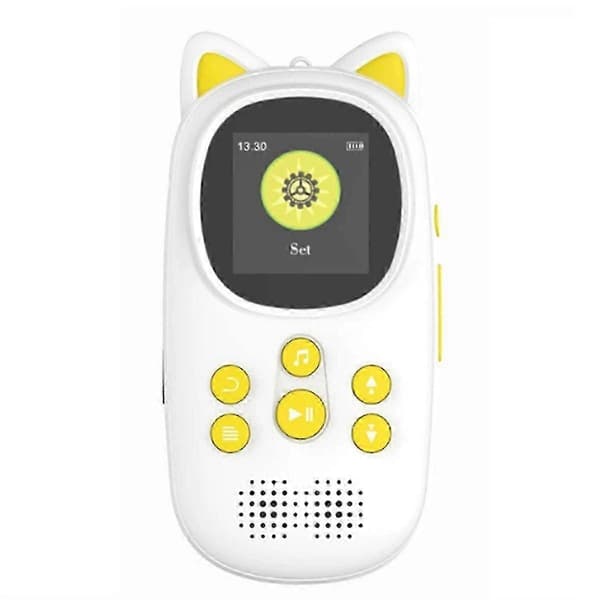 32 GB Bluetooth MP3-spiller for barn, bærbar HD-høyttaler, stemmeopptaker, skritteller