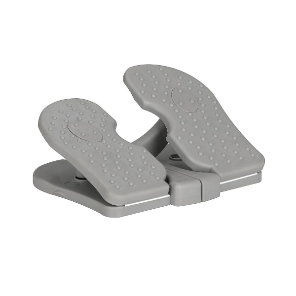 Pedaltrener Sittende stepper sammenleggbar pedal Fysioterapi Relief Åreknuter (1 stk-grå)