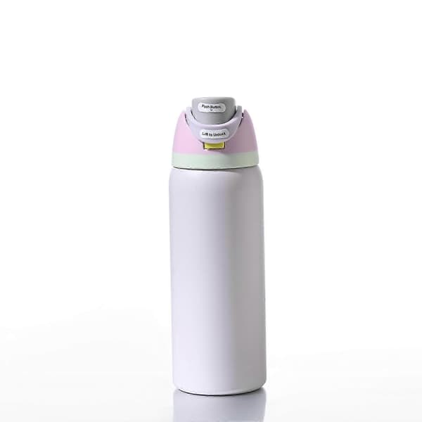 Isoleret vandflaske i rustfrit stål 24oz/32oz purple 24oz