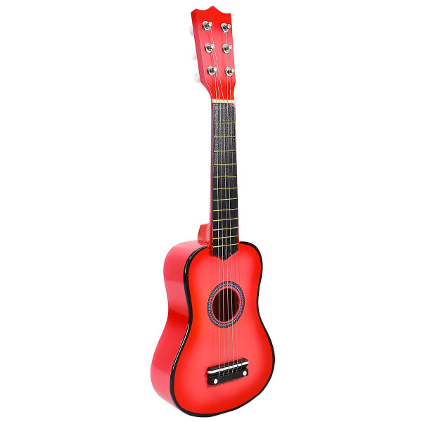 21 tums akustisk gitarr liten storlek bärbar trägitarr för barn barn (rosa) As Shown 54.00X17.50X6.00CM