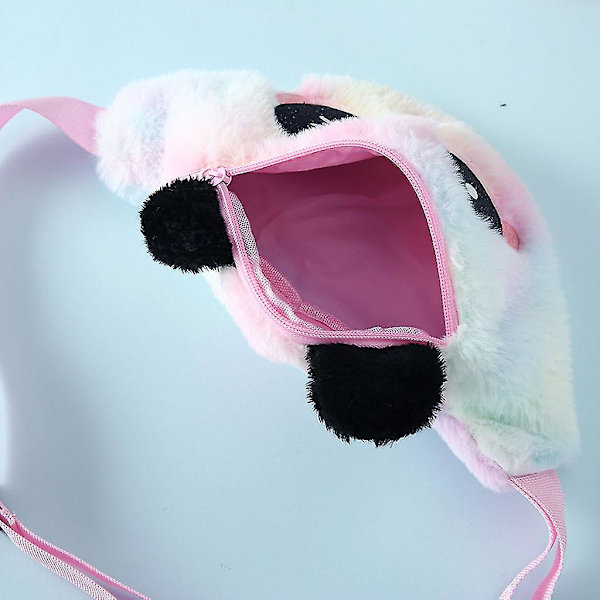 Barn midjeväska Söt tecknad Panda Animal Travel Fanny Pack Bältesväska Bum Bag