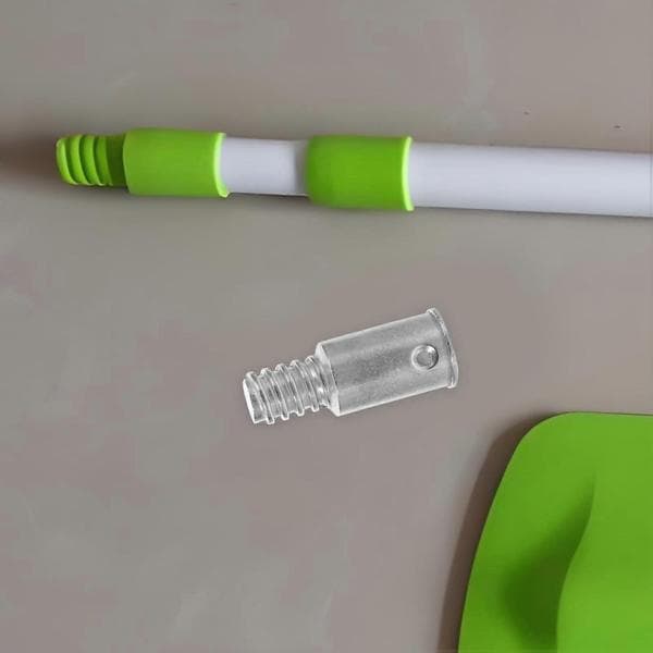 Gevindstangforbinder Aluminium 2,67 Tommer Teleskopadapter til Mopper Kostebørster