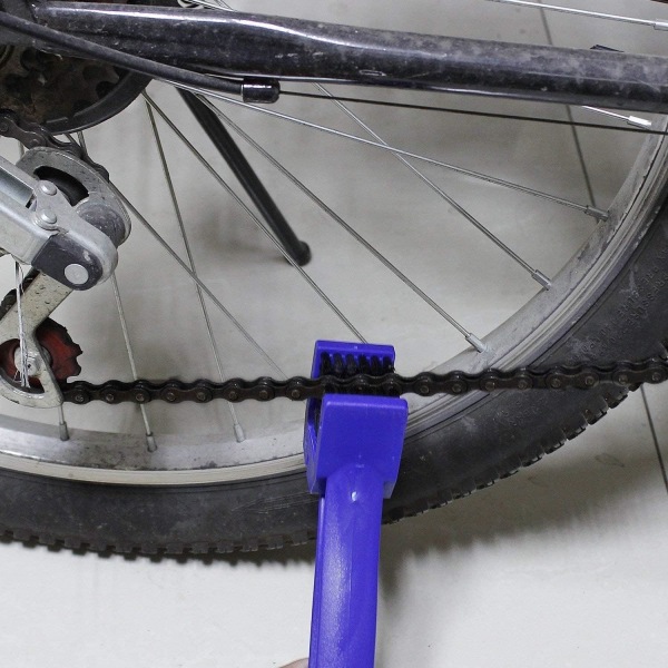 Bike Chain Cleaner Kit, Cykel Chain Cleaner Gear Brush Quick Clean Tool för alla typer av cykel-/cykelkedjor till mountainbike