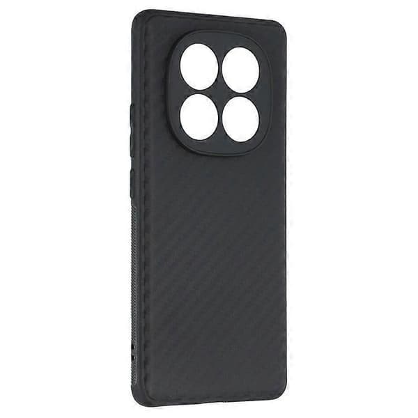 Skal för Xiaomi Redmi Note 14 Pro+(Plus) 5G Flexibelt TPU Kolfibertextur Stötsäkert Telefonskydd