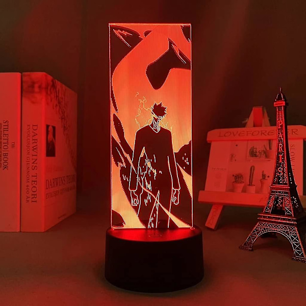 Anime Solo Leveling Jin-woo Sung Figur Led Lampe 3d Nat Lys Anime Lovers Gave Lys Til Led Nat Lamper Til Børn Soveværelse Dekoration Barn Fødselsdag