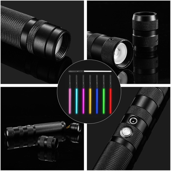 Rgb Lightsaber Party Cosplay lapsille Black