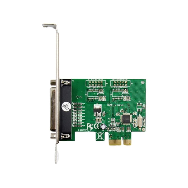 Styrkort ST38 PCIe X1 CH382L DB-25 Pin Industrial för Print Terminal Multi-Function Convenie As Shown