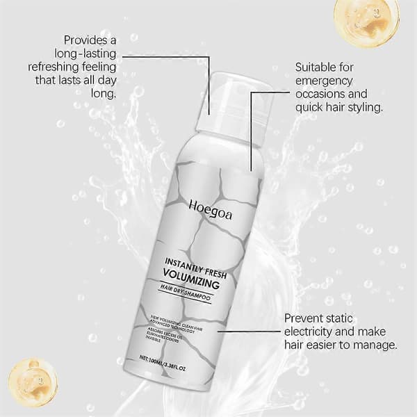 Tørrsjampo for menn og kvinner frisk volumgivende 150ml halovida umiddelbart 100ml