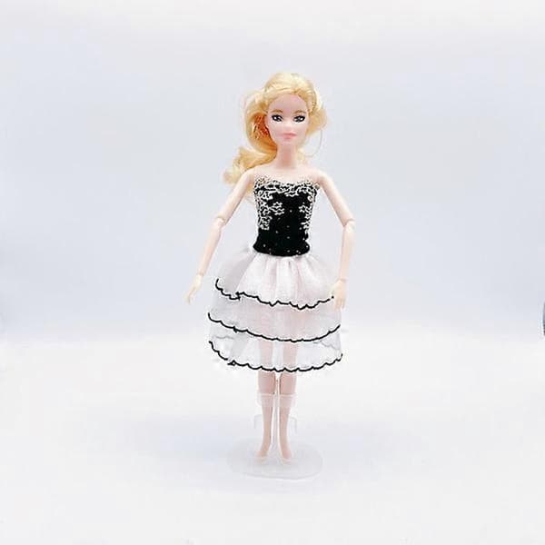 13 st 30 cm Dockkläder Tillbehör, Prinsessklänning